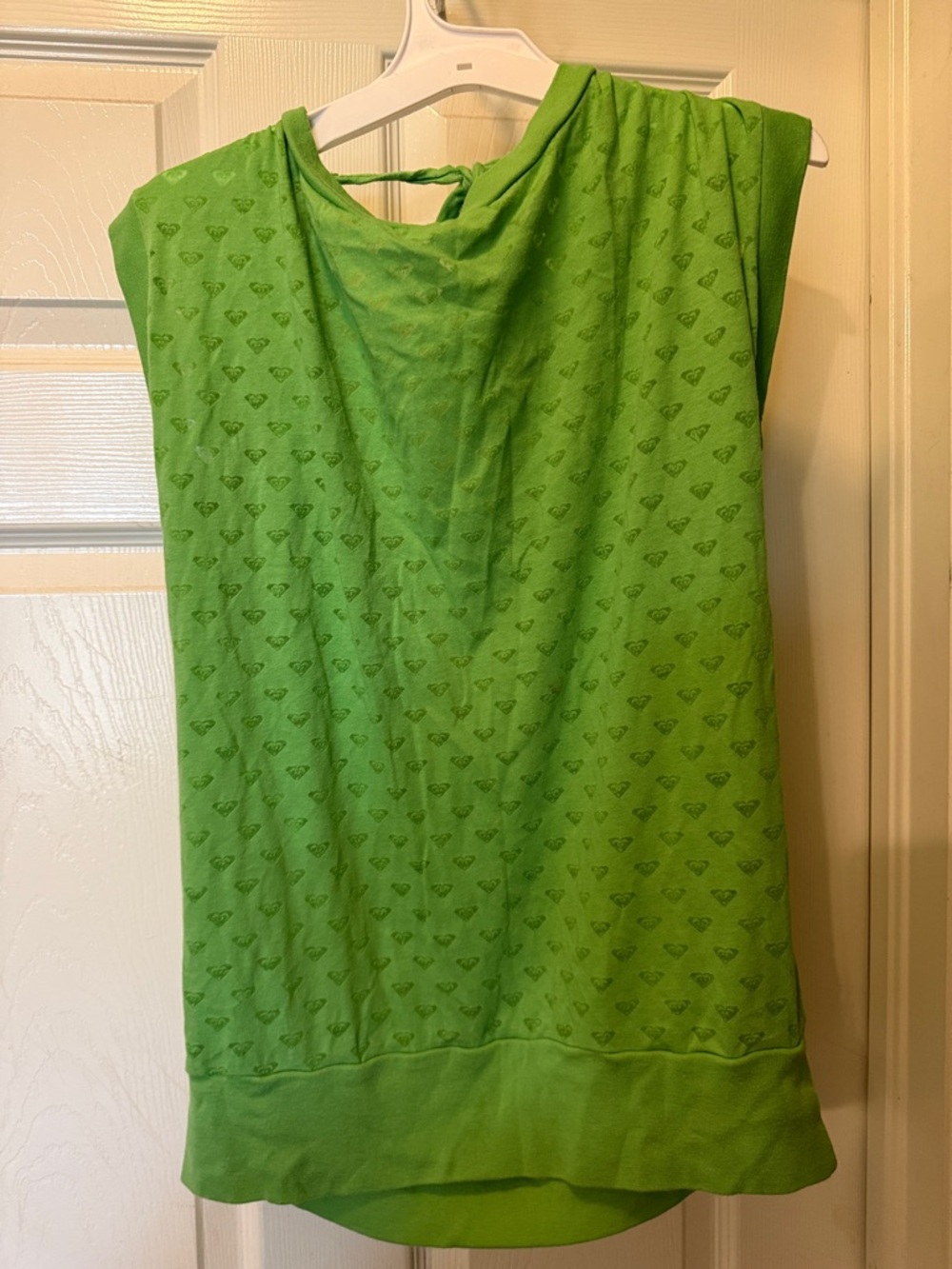 Roxy Short Sleeve Tee in Bright Green